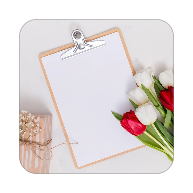 زیر لیوانی کاکتی طرح گل مدل mp19718