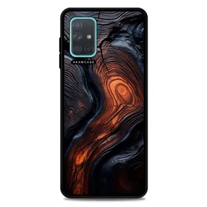 AKAM AMC-WSGA71-WOOD-4 Cover For Samsung Galaxy A71