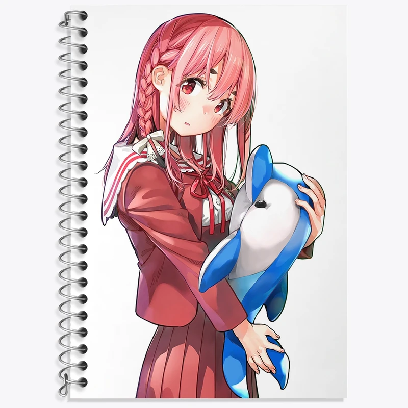 دفتر لغت 50 برگ خندالو طرح سومی انیمه کانوجو اوکاری کد 34810