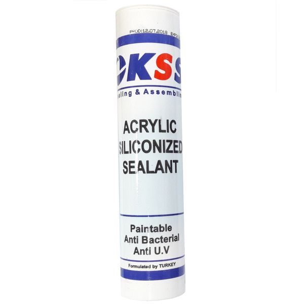 چسب درزگیر اکریلیک کا اس اس مدل 95 حجم 310 میلی لیتر چسب درزگیر اکریلیک کا اس اس مدل 95 حجم 310 میلی لیتر