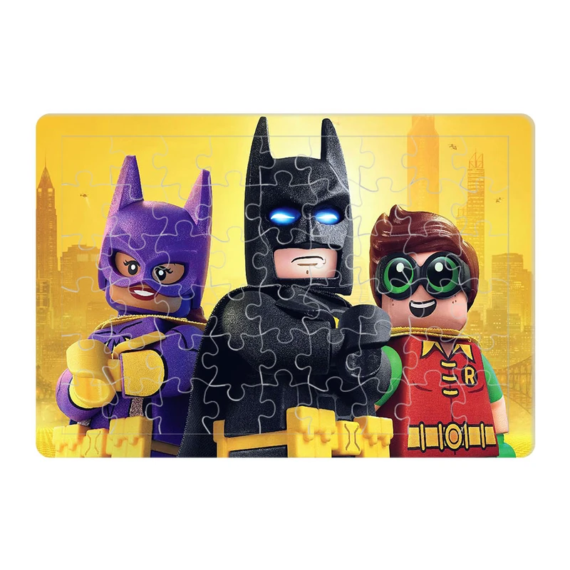 پازل 54 تکه هومرو مدل PL615 طرح انیمیشن بتمن لگویی