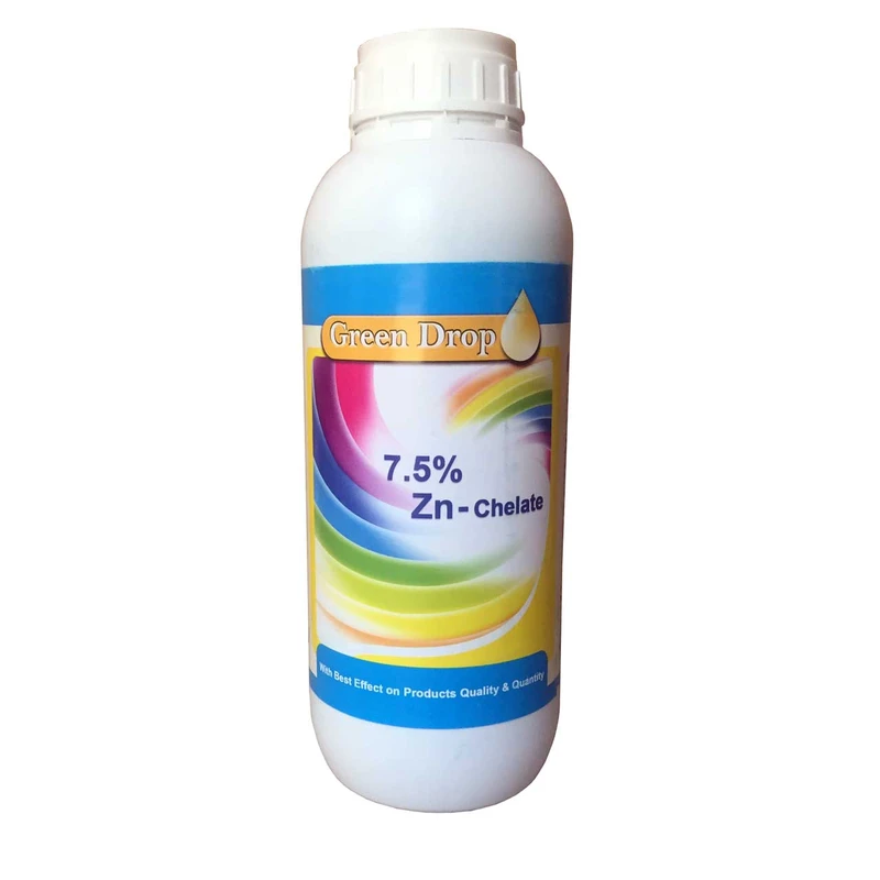 کود مایع کلات روی گرین دراپ مدل ZN 7.5% حجم یک لیتر