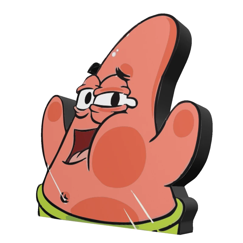 استیکر چوبی موبایل مدل Spong Bob06
