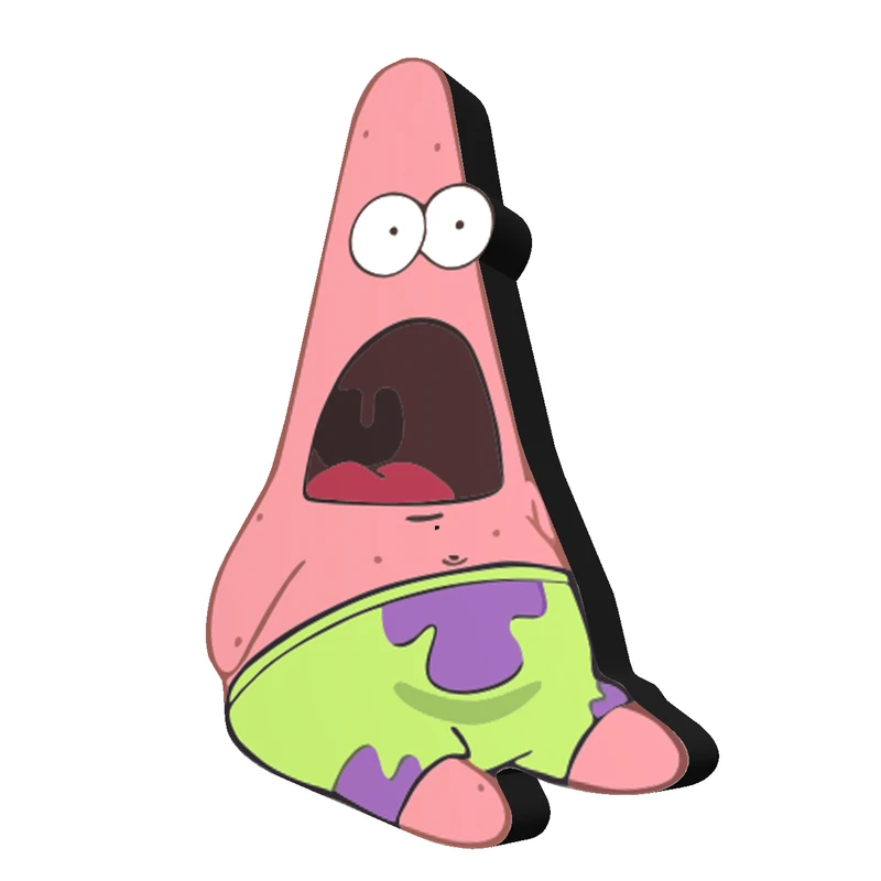 استیکر چوبی موبایل مدل Spong Bob07