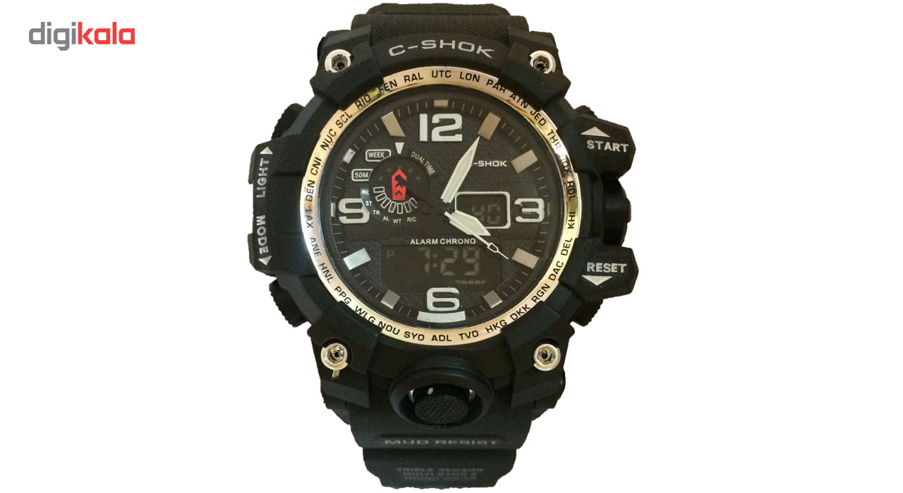 ساعت مچی عقربه‌ای سی شاک مدل C-Shok 04