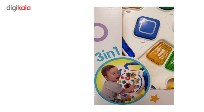 واکر موزیکال 3 در 1 مدل Learning Fun سایز 0 تا 6 ماه