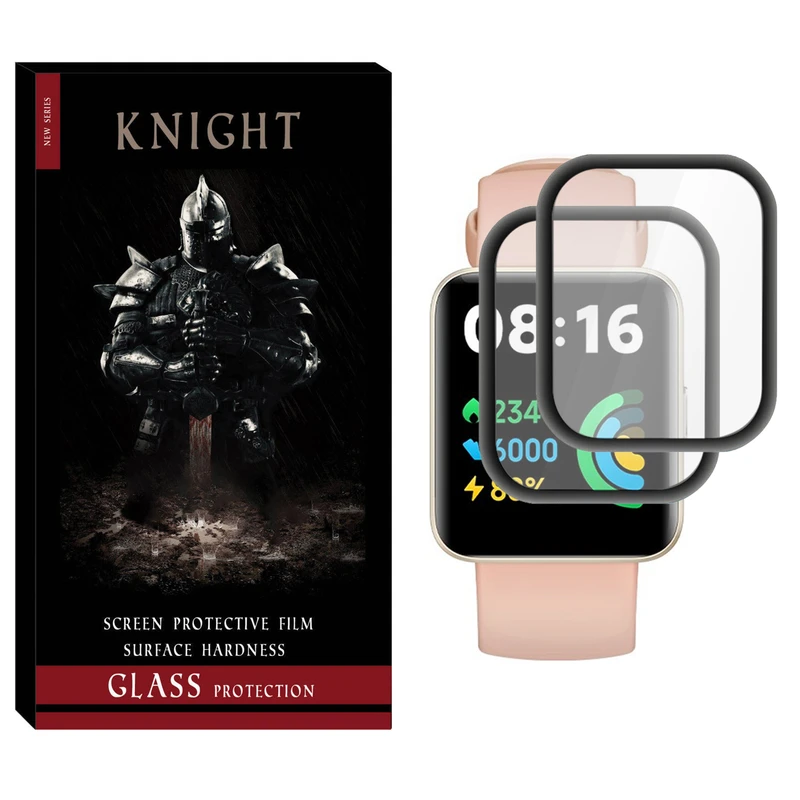 محافظ صفحه نمایش نانو نایت مدل NKT مناسب برای ساعت هوشمند شیائومی Redmi Watch 2 بسته دو عددی