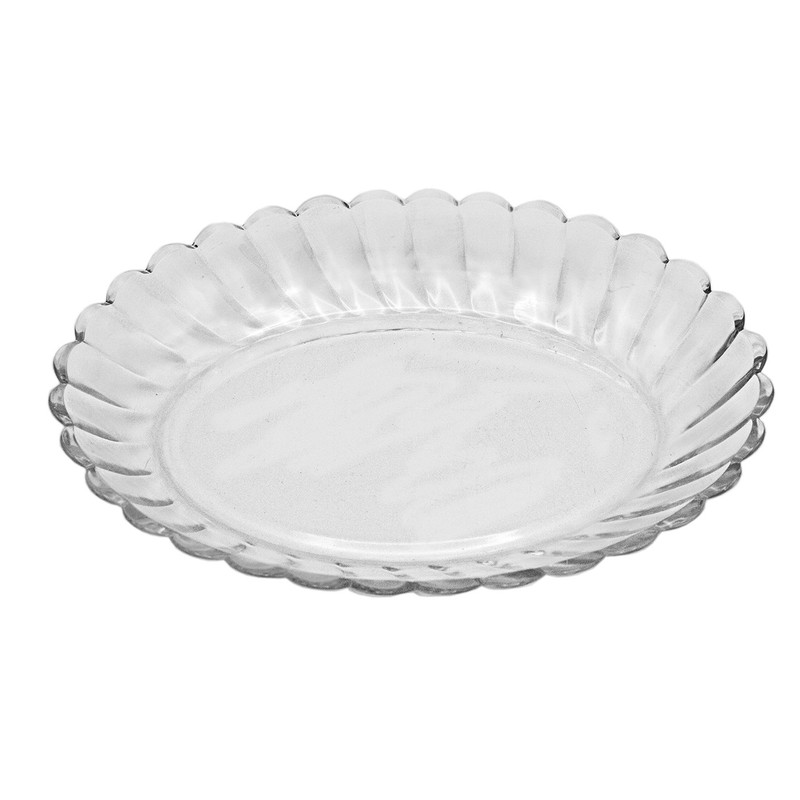 دیس بیضی شیشه و بلور اصفهان کوچک مدل سارینا کد 822