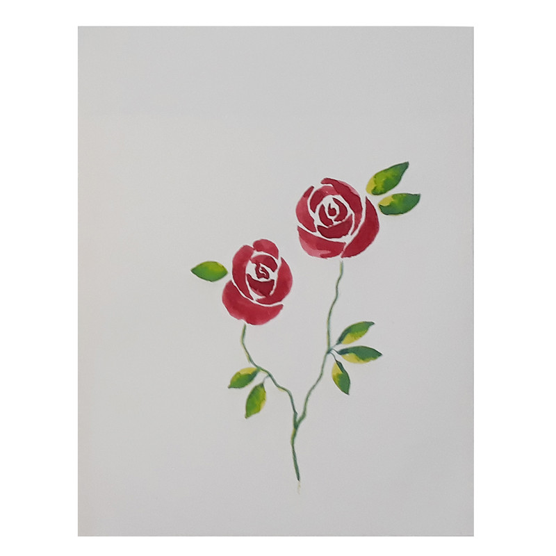 پاکت سی دی مدل رز بسته 10 عددی