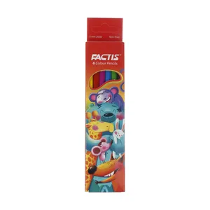 Factis 301447 F0722 jungle Color Pencil Pack of 6