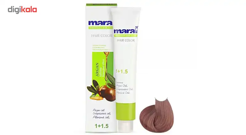 رنگ مو مارال سری نسکافه ای مدل بلوند نسکافه ای متوسط شماره 7.85