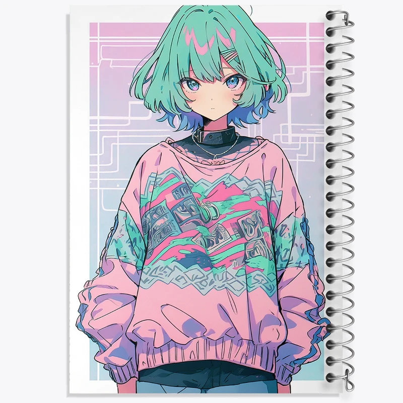 دفتر نقاشی 50 برگ خندالو طرح دخترانه کد F602