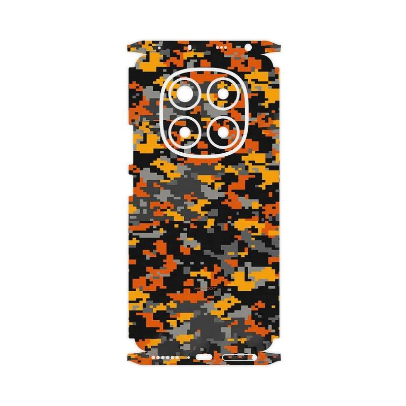 برچسب پوششی ماهوت مدل Army_Autumn_Pixel-FullSkin مناسب برای گوشی موبایل شیائومی Redmi Note 14 Pro 4G