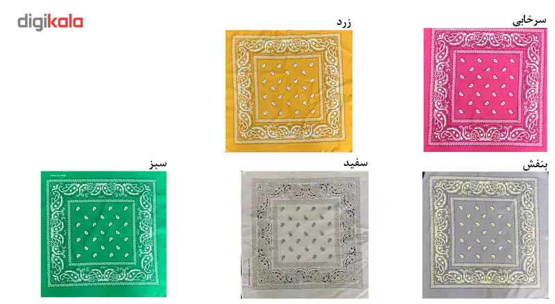 دستمال سر و گردن مدل Triangle کد 8274