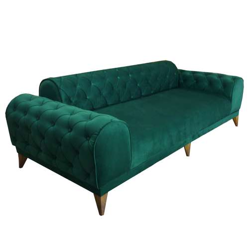 مبل راحتی سه نفره مدل چستر کد 313 - 1030