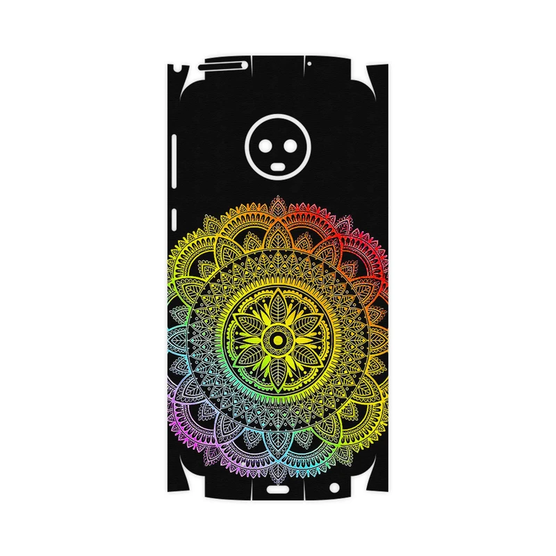 برچسب پوششی ماهوت مدل Mandala Design 4-FullSkin مناسب برای گوشی موبایل موتورولا Moto G6
