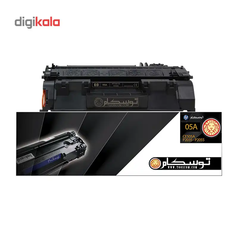 تونر مشکی توسکام مدل 05a گارانتی تعویض دوساله