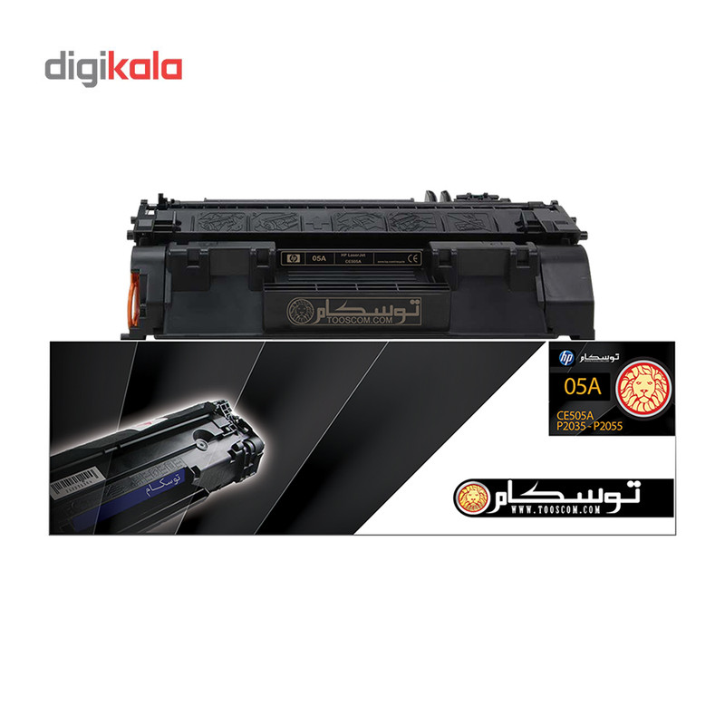 تونر مشکی توسکام مدل 05a گارانتی تعویض دوساله