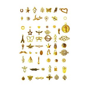 آویز دستبند مدل دنیای زیبا کد AD 0145 مجموعه 60 عددی