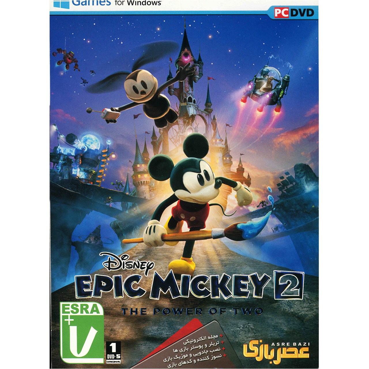 بازی کامپیوتری Disney Epic Mickey 2 Power of Two
