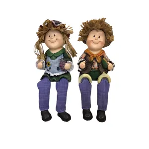 مجسمه مدل خانم و آقاي مزرعه دار بسته 2 عددی
