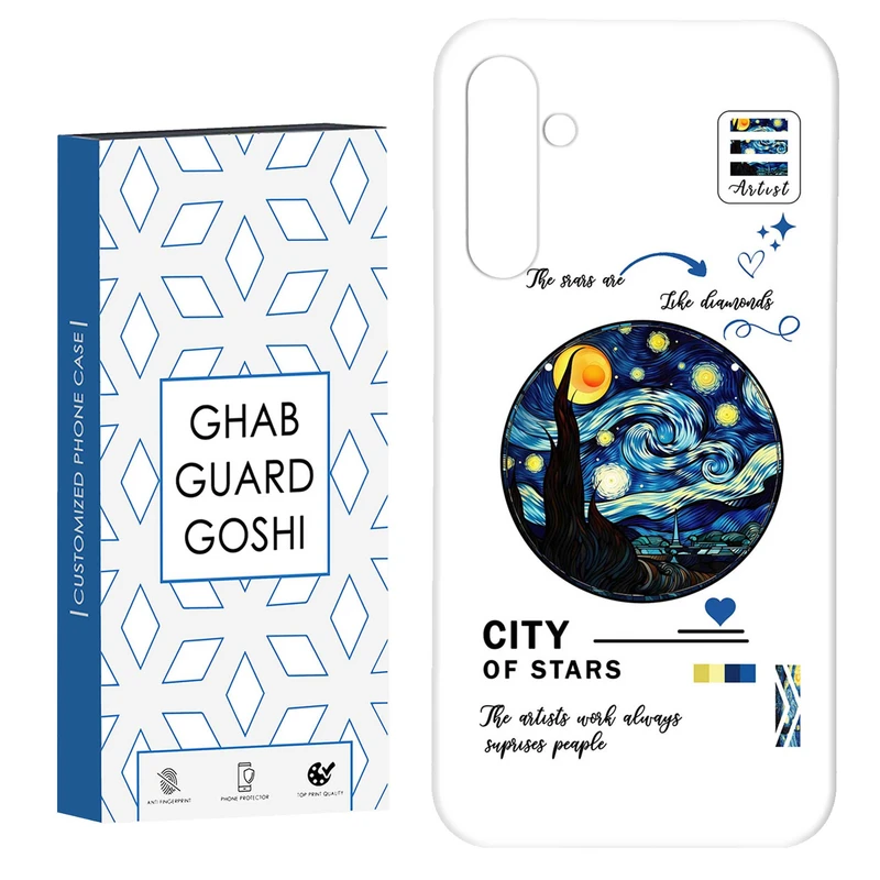کاور قاب گارد گوشی طرح ونگوگ کد Dimo-680 مناسب برای گوشی موبایل سامسونگ Galaxy A34 / A34 5g