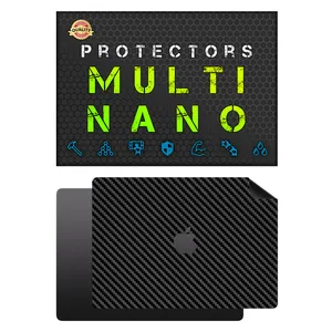 Multi Nano X-F1C Model Carbon Rear Skin Suitable For Apple MacBook Pro 14 MRX33 14.2 inch 2023 Laptop