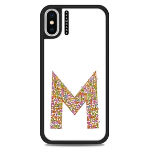 AKAM AMC-WAX-ALPHADOODLEBET-13 Cover For Apple iPhone X/Xs