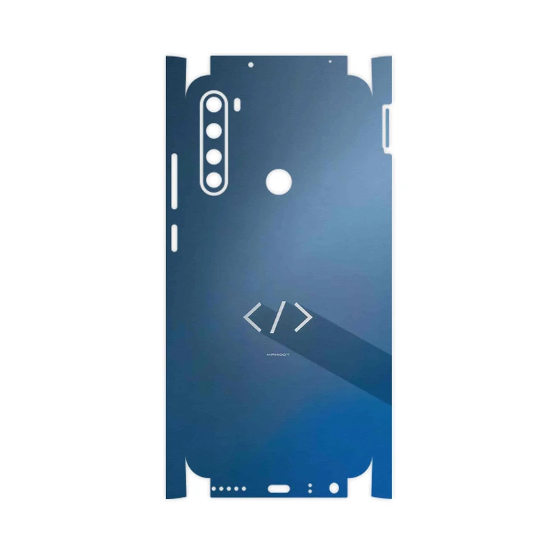 برچسب پوششی ماهوت مدل Minimal Coding icon-FullSkin مناسب برای گوشی موبایل شیائومی Redmi Note 8 2021