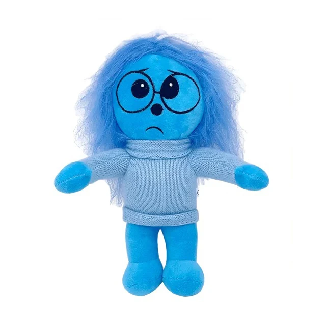 عروسک طرح شخصیت درون و بیرون مدل غم Sadness کد JI110 ارتفاع 24 سانتی‌متر