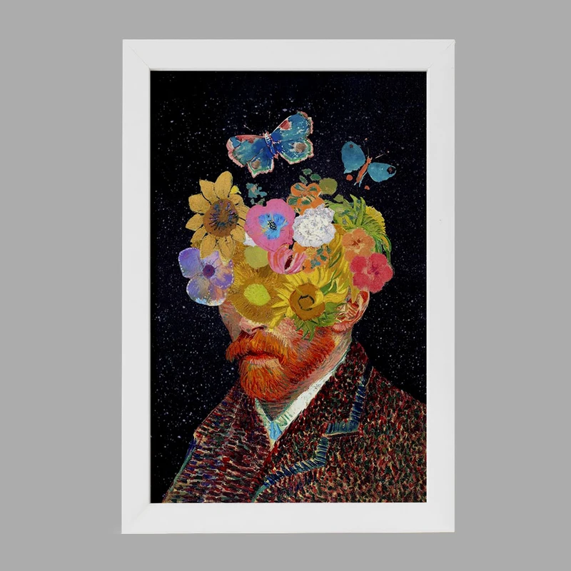 تابلو خندالو مدل ونسان ونگوگ کد 25467