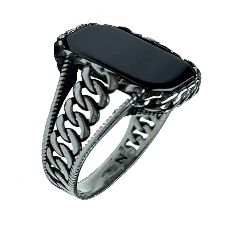 انگشتر نقره مردانه مدل عقیق انگشتر نقره مردانه مدل عقیق