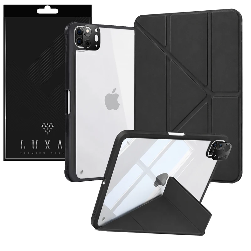 کیف کاور لوکسار مدل pro11 - اسمارت Y Fold مناسب برای تبلت اپل iPad Pro 11 inch 2022/2021/2020/2018