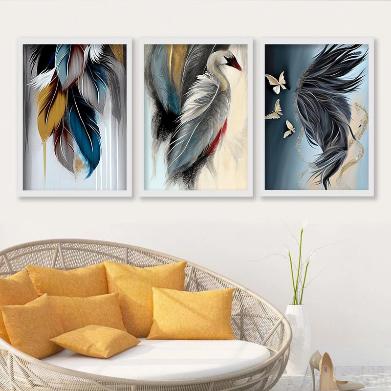 تابلو صبا طرح مدل دکوراتیو مدرن کد 196w مجموعه 3 عددی