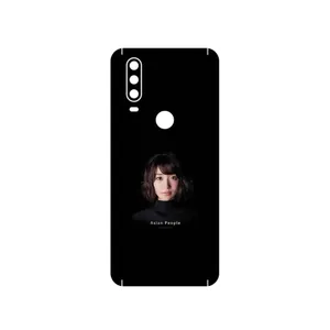 MAHOOT Portrait of an Asian Woman Cover Sticker for Motorola One Action