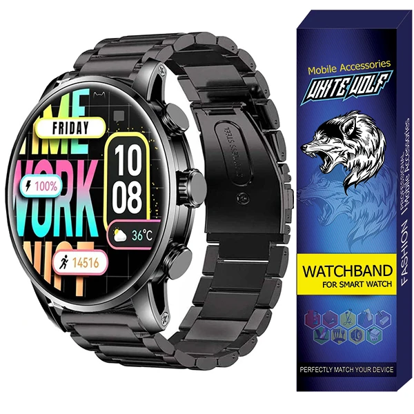 بند وایت ولف مدل WF-3Bea مناسب برای ساعت هوشمند کیسلکت KR2