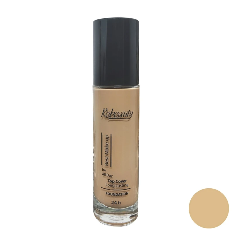 کرم پودر مایع رو بیوتی مدل Long Lasting شماره 25 مناسب برای انواع پوست حجم 30 میلی‌لیتر