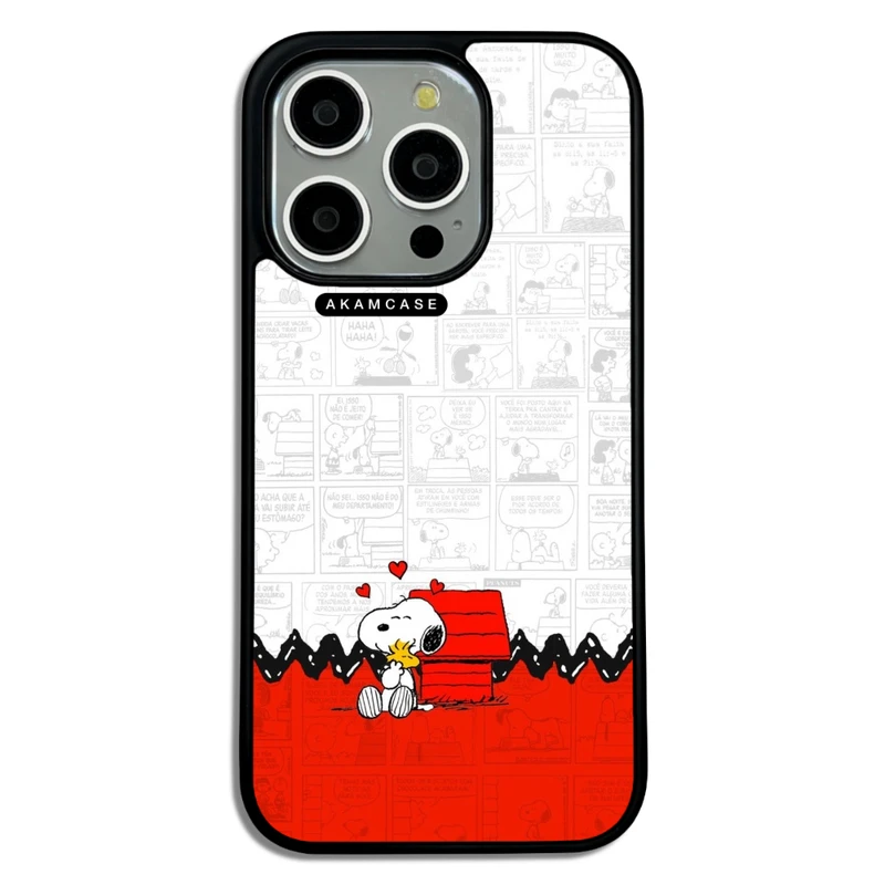 کاور آکام مدل AMC-WA15PRO-SNOOPY-19 مناسب برای گوشی موبایل اپل iPhone 15 Pro