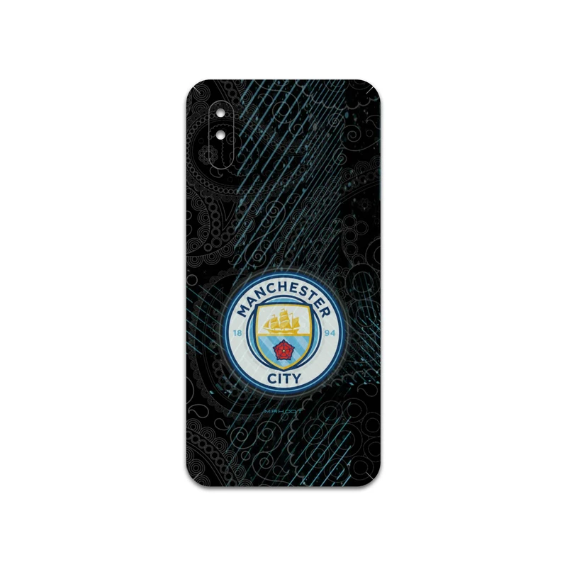 برچسب پوششی ماهوت مدل Manchester-City مناسب برای گوشی موبایل شیائومی Redmi 9i Sport