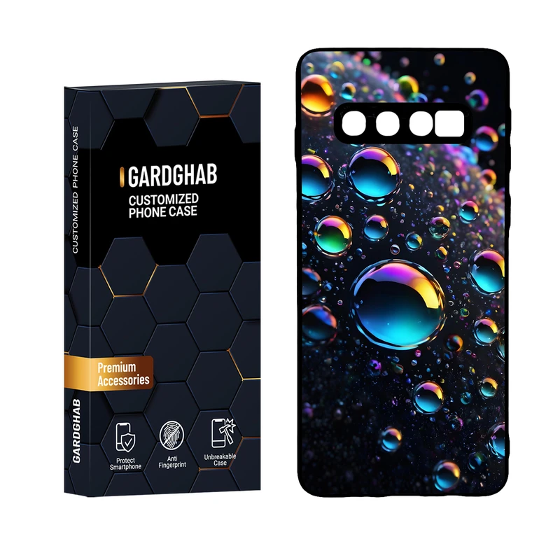 کاور گارد قاب مدل پشت گلس ساده مناسب برای گوشی موبایل سامسونگ Galaxy S10