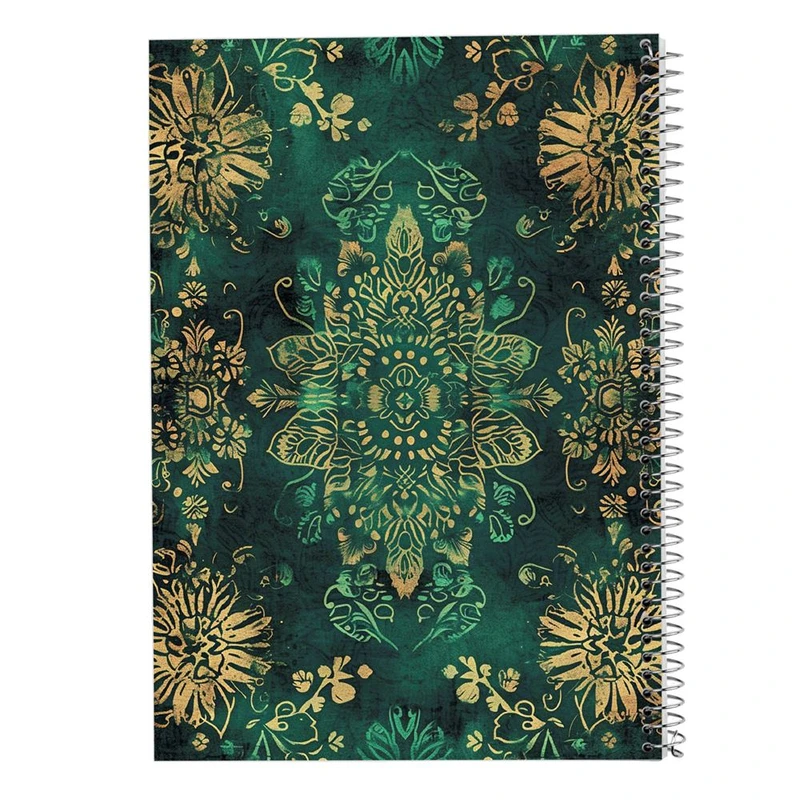 دفتر ژورنال نویسی 50 برگ مدوپد مدل نقطه ای طرح فرش کد DF17413