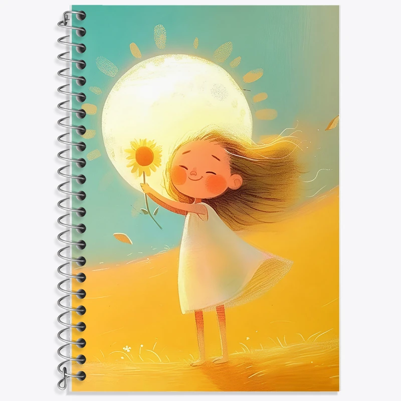 دفتر نت موسیقی 50 برگ خندالو طرح دخترانه کد F8224