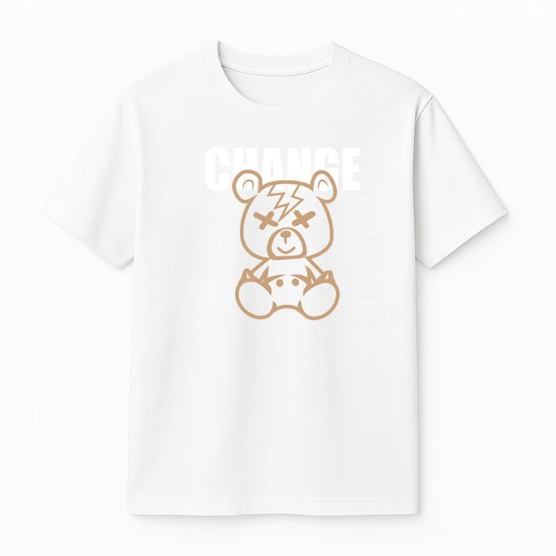 تی‌شرت آستین کوتاه پسرانه مدل خرسی کد v39 