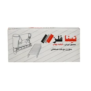 سوزن منگنه تینا فلز مدل حرفه ای کد 10-13 بسته 3000 عددی