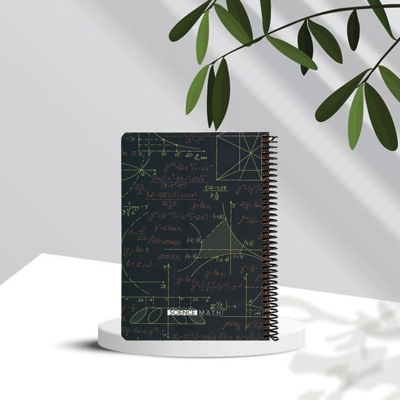 دفتر مشق 100 برگ دات نوت طرح MATT مدل هارد کد B05