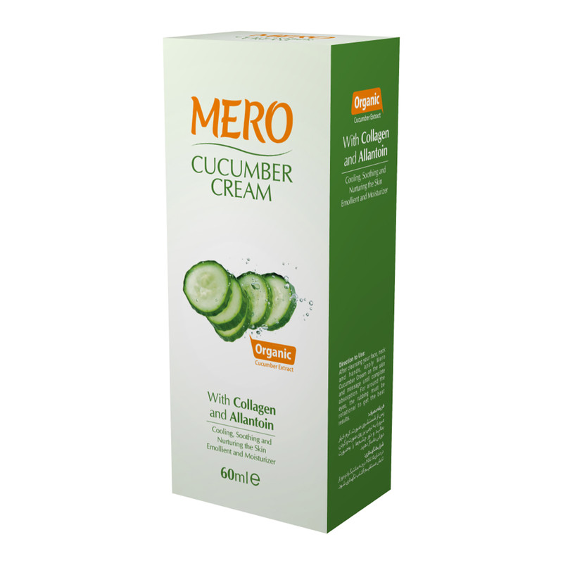کرم دور چشم و ضد چروک مرو مدل Cucumber حجم ۶۰ میلی لیتر