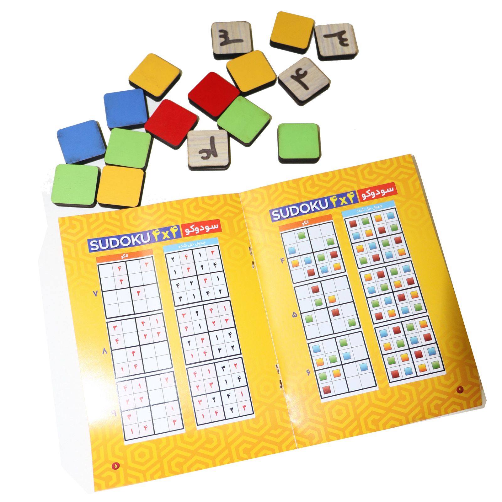 بازی فکری مدل سودوکو 4×4 کد PAPS44G -  - 10