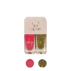 لاک ناخن استایکس شماره 09 مجموعه 2 عددی