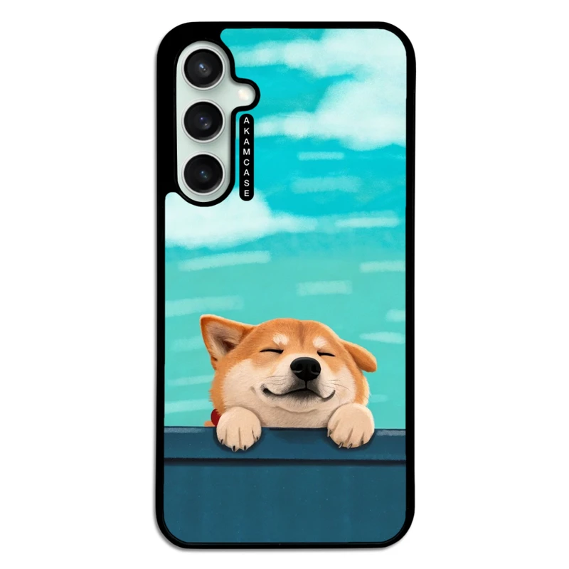 کاور آکام مدل AMC-WSGS23FE-DOGS-12 مناسب برای گوشی موبایل سامسونگ Galaxy S23 FE