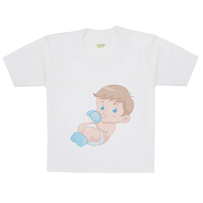 تی شرت آستین کوتاه نوزادی کارانس مدل TSB-3074